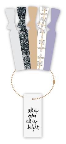 All Is Calm, All Is Bright | Seasonal Hair Tie Collection
