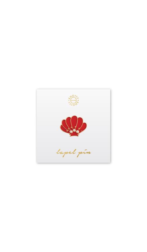 Shell Lapel Pin